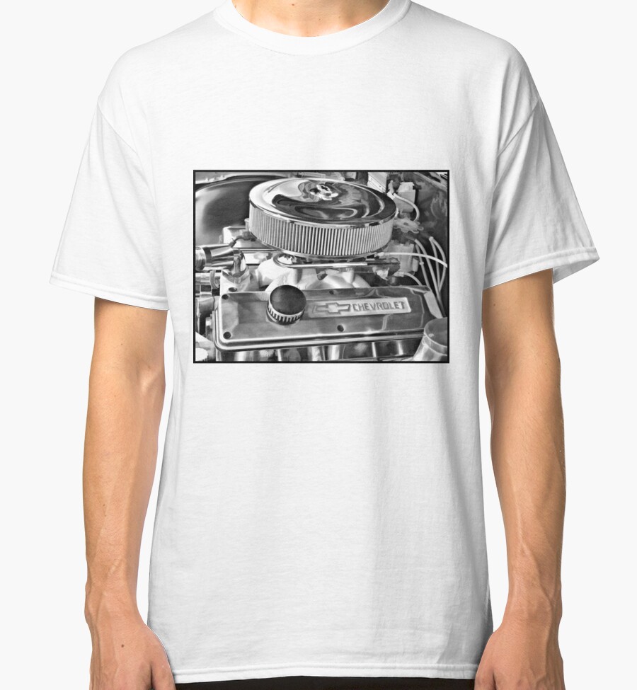 Chevy Engine Classic T Shirts By Tvlgoddess Redbubble