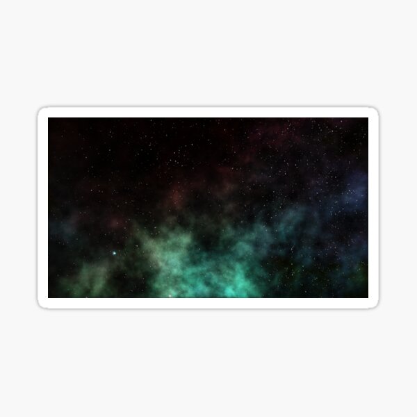 Space Sticker For Sale By Passie Redbubble