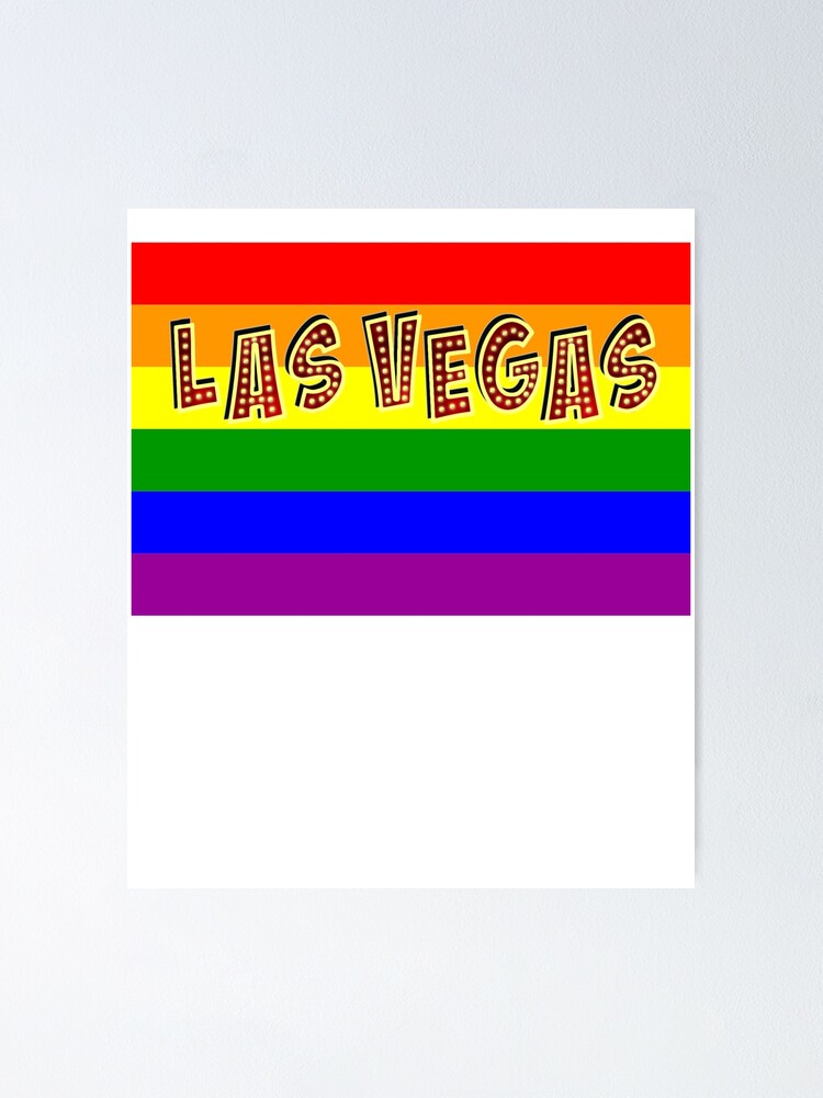 Las Vegas Gay Pride Shirt Las Vegas LGBT Rainbow Flag Shirt Las