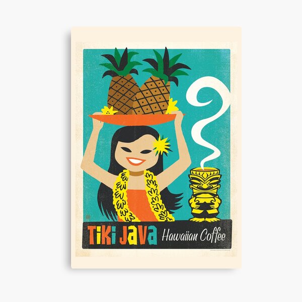 Tiki Canvas Prints Redbubble