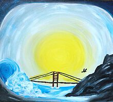 Golden Gate Bridge in San Francisco by cindylstevens