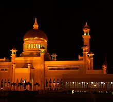 Sultan Omar Ali Saifuddin Mosque, Brunei 1 by Philip Alexander