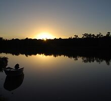 A new day at Worrell creek by Graham Mewburn