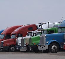 Truckers Got To Eat Too by Barb Miller