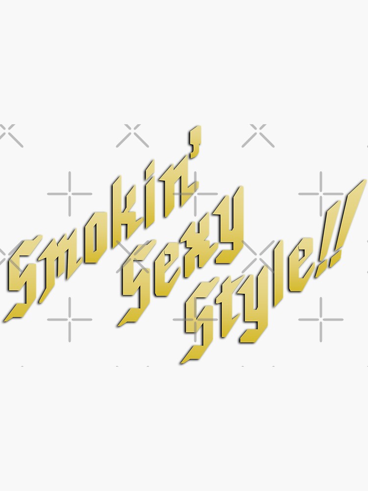 Smokin Sexy Style Text Devil May Cry 5 SSS Style Rank Sticker