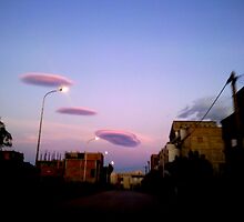 UFO Clouds by Omar Dakhane