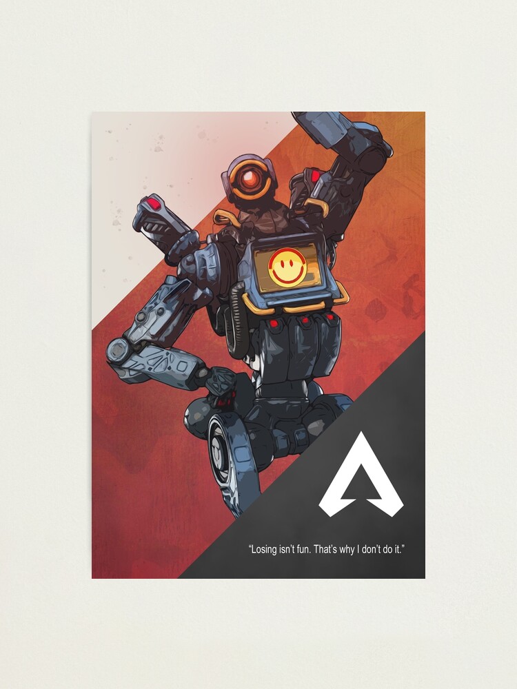 Apex Legends Pathfinder Cutout Character Poster Photographic Print