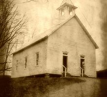 Cades Cove Methodist Church II by A Different Eye Photography