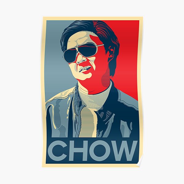 The Hangover Mr Chow Poster For Sale By Gabioralves Redbubble