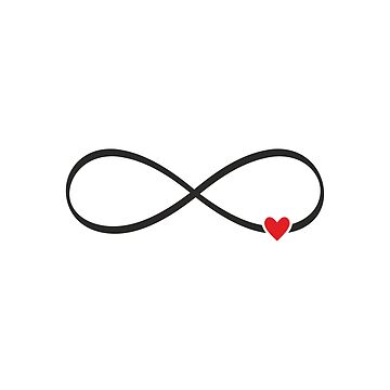 Infinity Symbol Heart Infinity Sign Icon Gift Sticker By Frauk Design