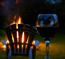Wine & a Chair by Lynn Armstrong