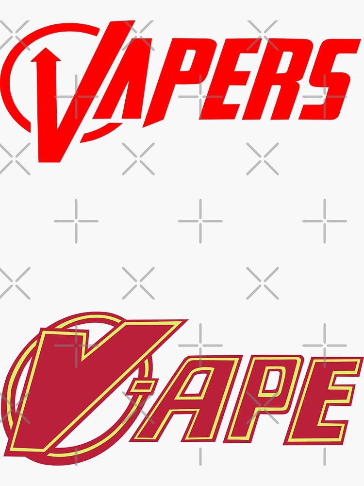 Vapor Sticker 2 Pack Sticker For Sale By Moonmorph Redbubble