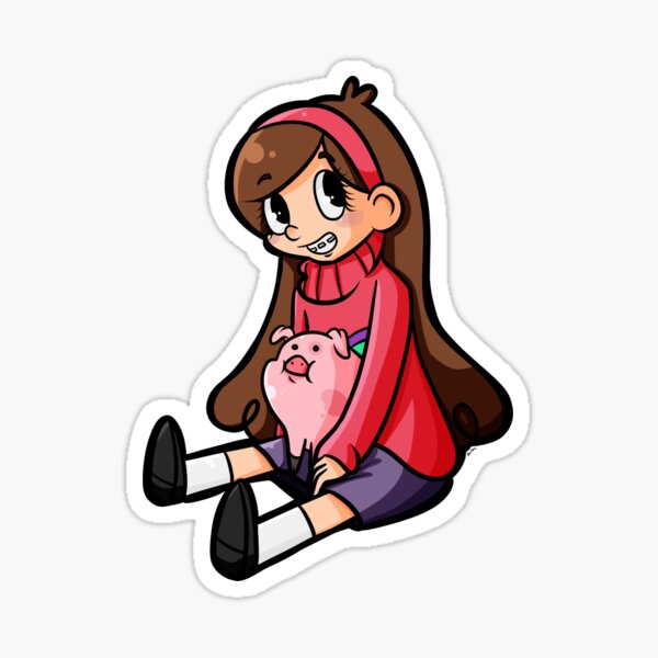 Mabel And Waddles Sticker For Sale By Scribblekisses Redbubble