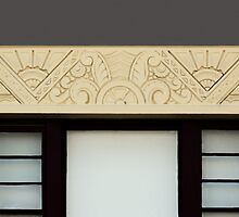 Art deco style window by Christopher Biggs