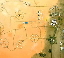 “Weapons Of Mass Destruction – The Bunkers Of Al Qa Qaa” Main Painting by Raoul Isidro