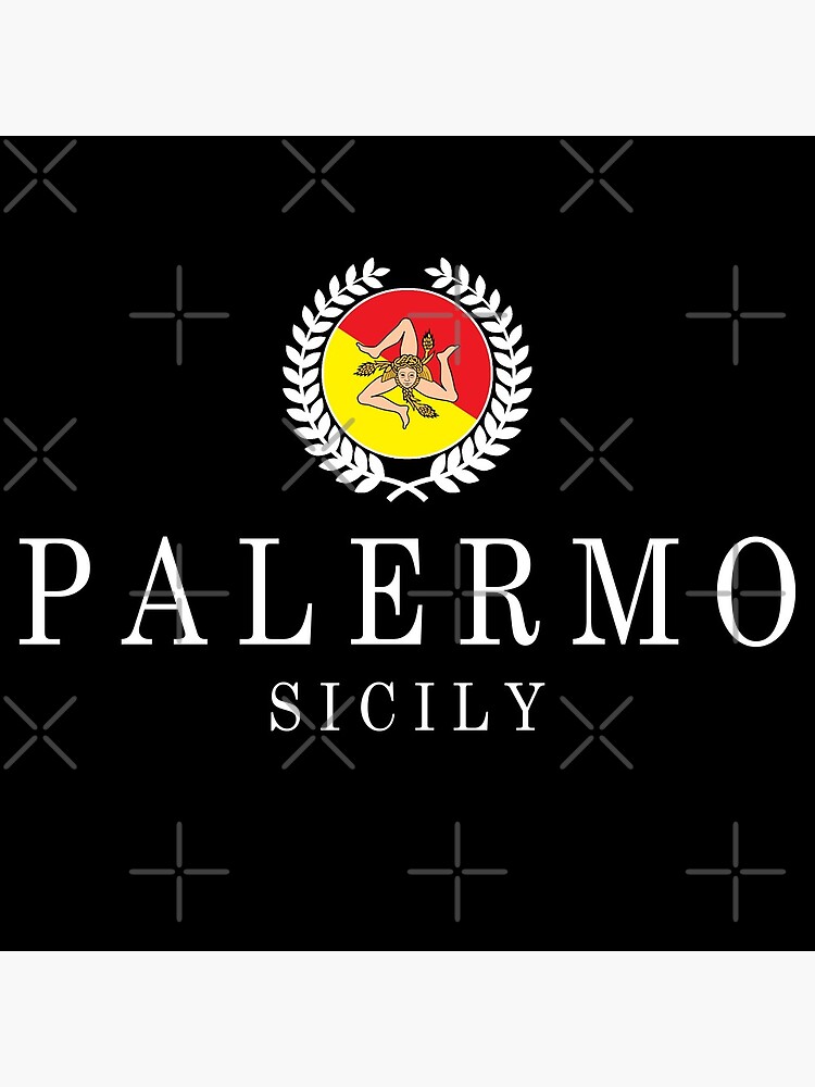 Palermo Sicily Poster For Sale By Forzadesigns Redbubble