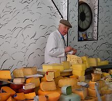 The man & the orange cheese by gexgessien