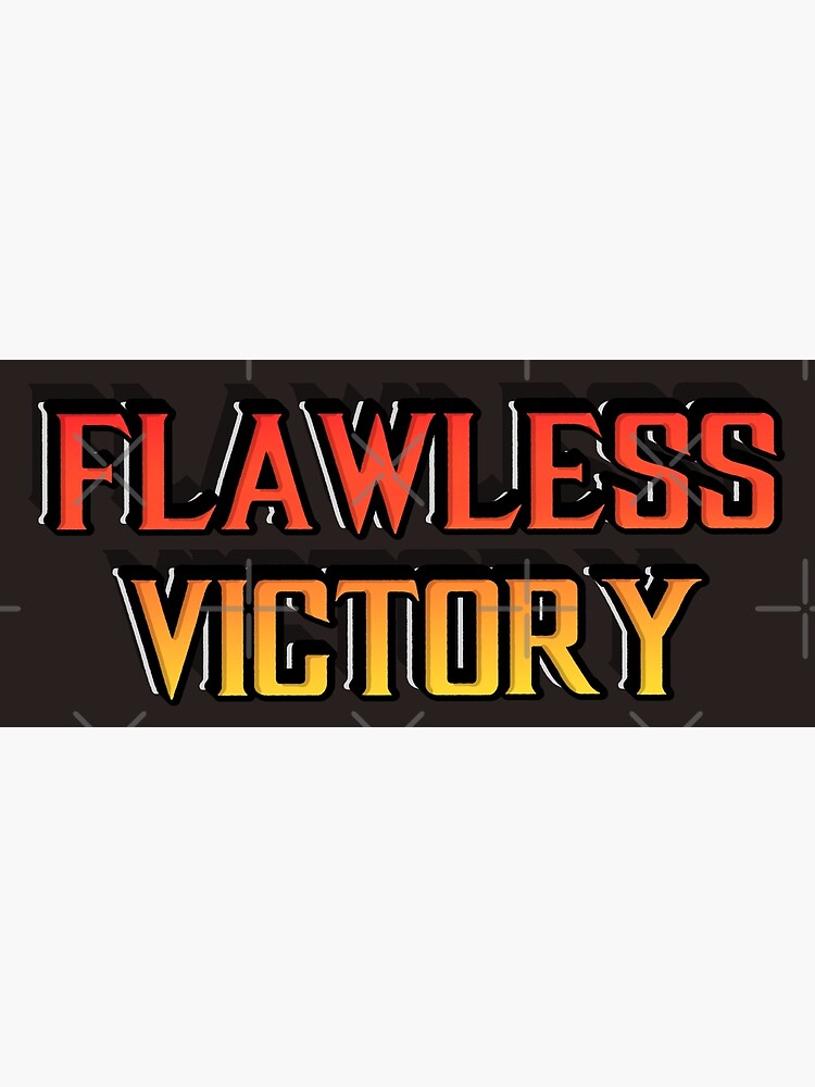 Flawless Victory Mortal Kombat Mortal Kombat 11 Poster For Sale