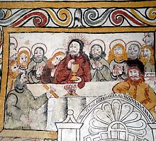 The Holy Communion of Väverlunda Medieval Church by HELUA