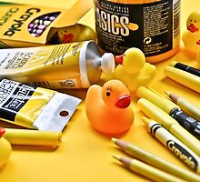 Alright, class! Today we're making Yellow Art! by Susana Weber