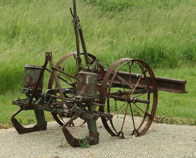 "Antique Corn Planter" by eaglewatcher4 Redbubble