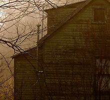 Lonely Home Sits Empty - Predawn Western Maine by mooselandtours
