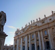 Saint Peters Basilica, Vatican City, Rome, Italy by Ian Middleton