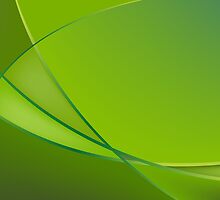 Abstract green background by Laschon Robert Paul
