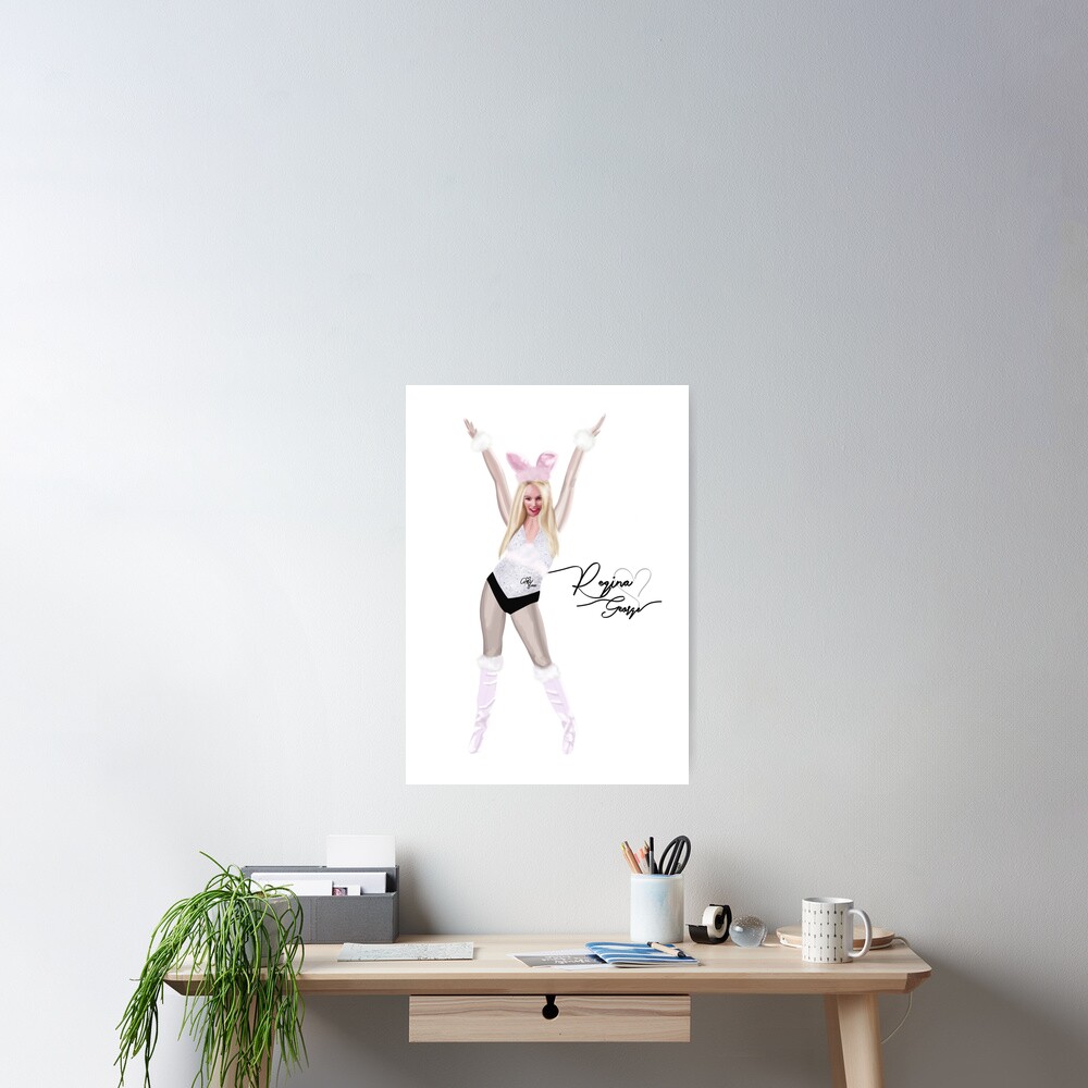 Regina George In Mean Girls Bunny Costume Poster By Amycollett