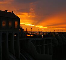 Lake Overholser Dam by JohnDSmith