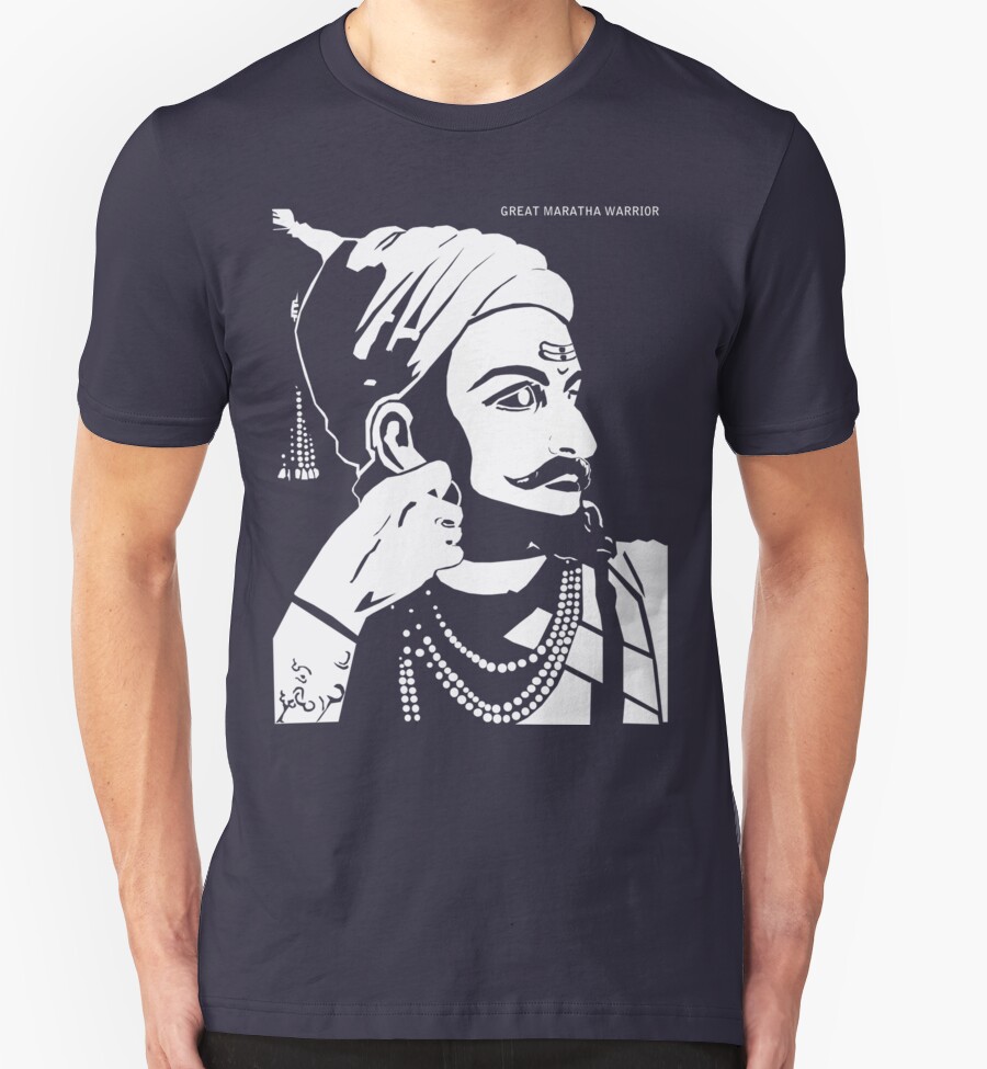 printed t shirts shivaji maharaj