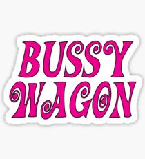 Pussy Wagon Stickers Redbubble