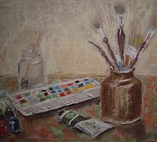 Waiting to paint by Flassnfells