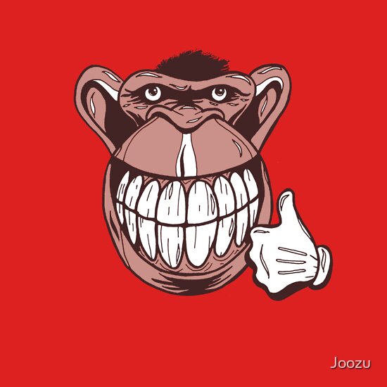 "Lucky Monkey" TShirts & Hoodies by Joozu Redbubble