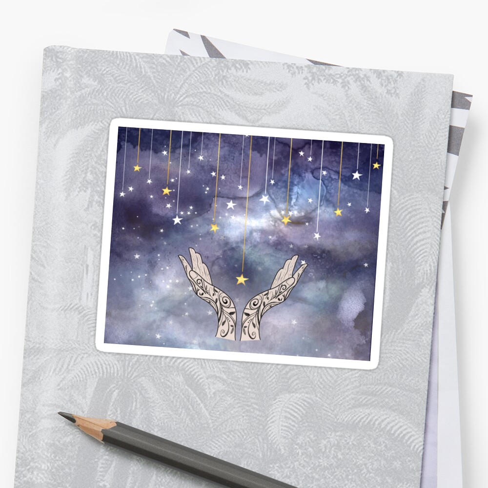 Starfall ACOTAR Inspired Sticker By Kimcarlika Redbubble