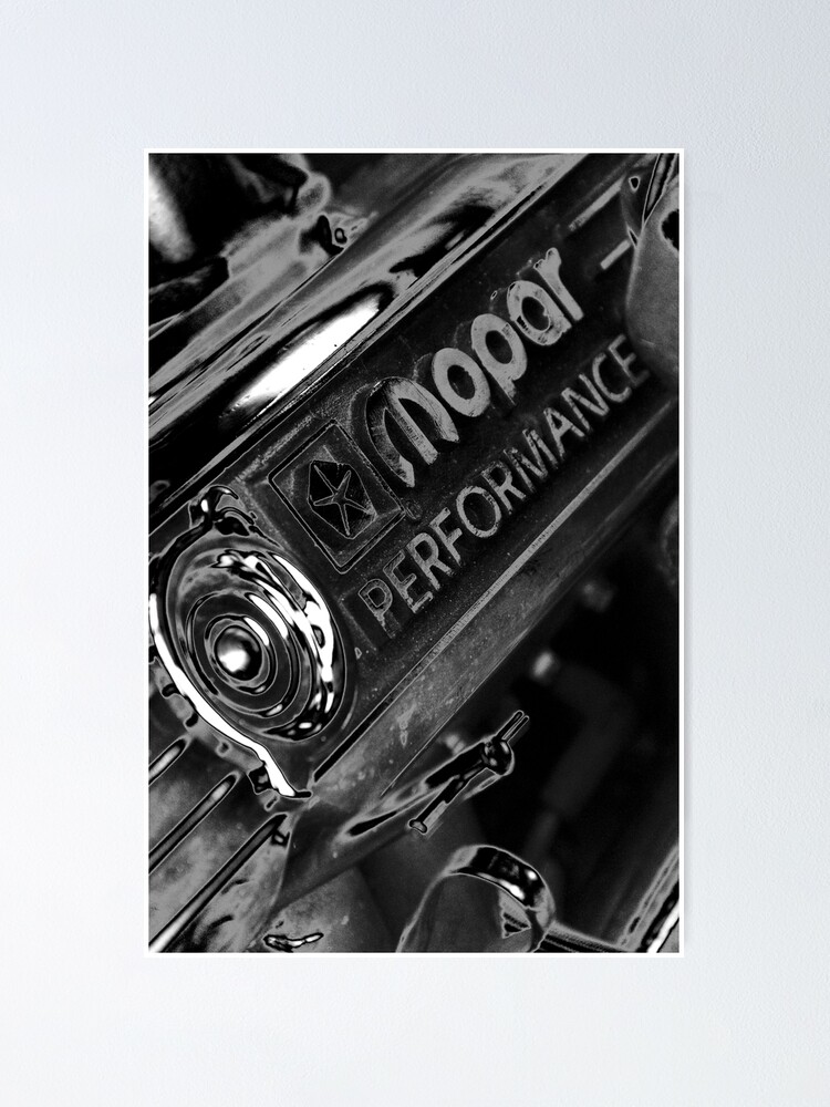 Mopar Or No Car Poster For Sale By Crowell Redbubble