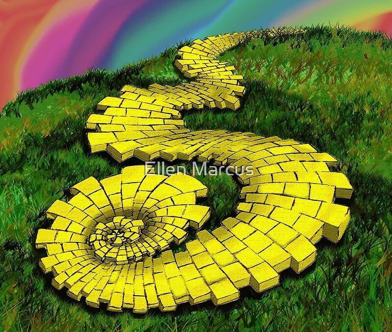 yellow brick road clipart - photo #42