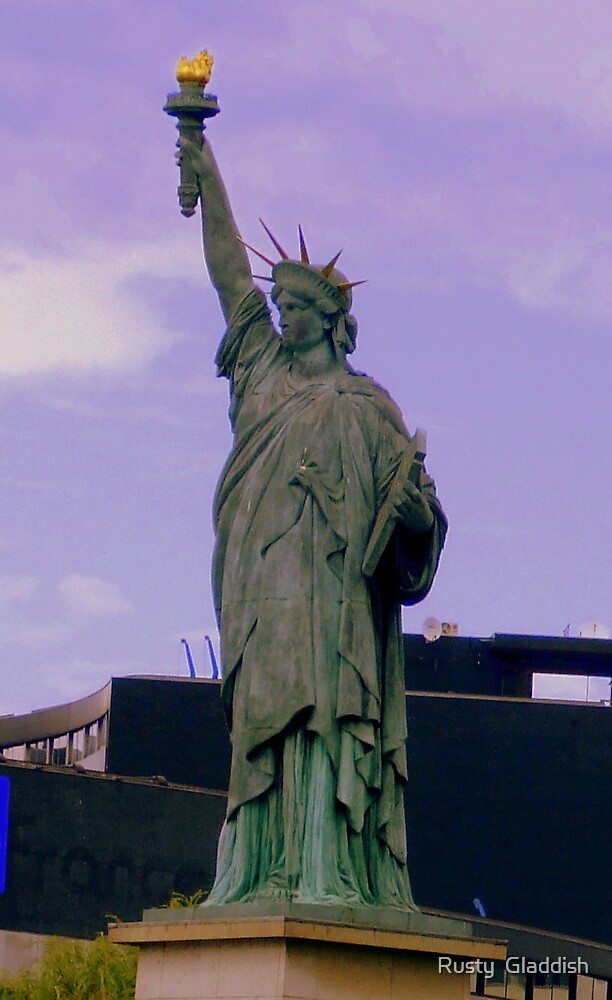 "The statue of Liberty" by Rusty Gladdish Redbubble