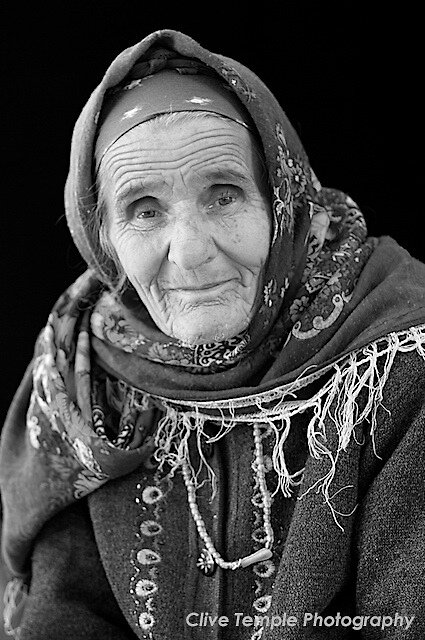 Lady in Lahic, Azerbaijan. by Clive Temple - flat,1000x1000,075,f