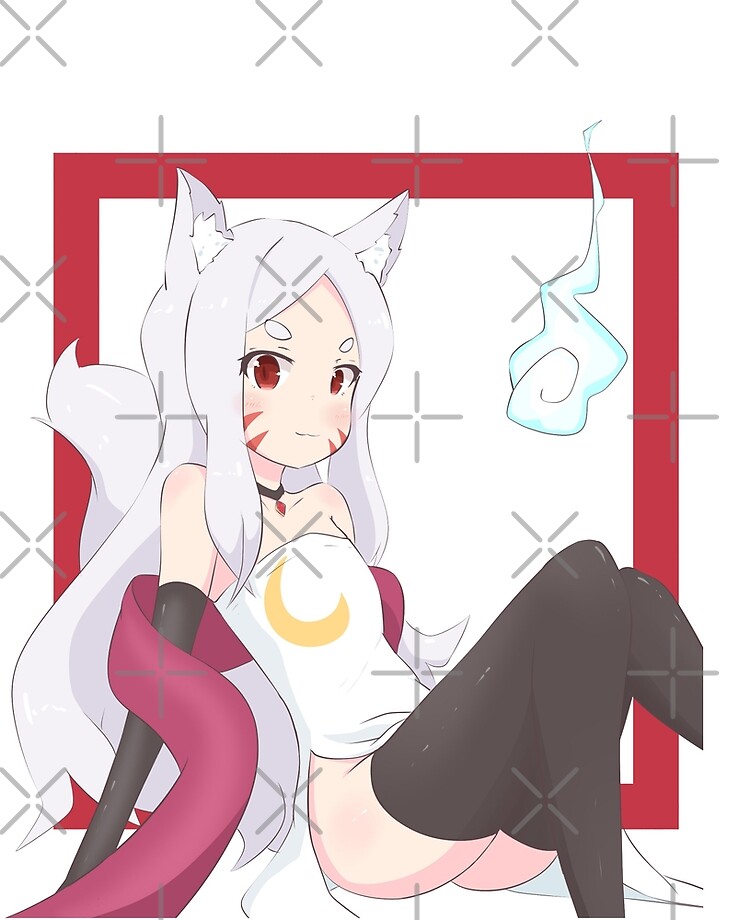 Shiro The Helpful Fox Senko San Dakimakura Anime Body Off