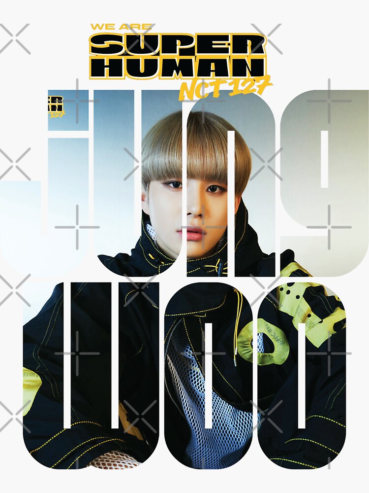 NCT 127 Jungwoo Superhuman Sticker For Sale By Nurfzr Redbubble