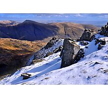 Ill Bell from Red Screes - The Lake District Photographic Print