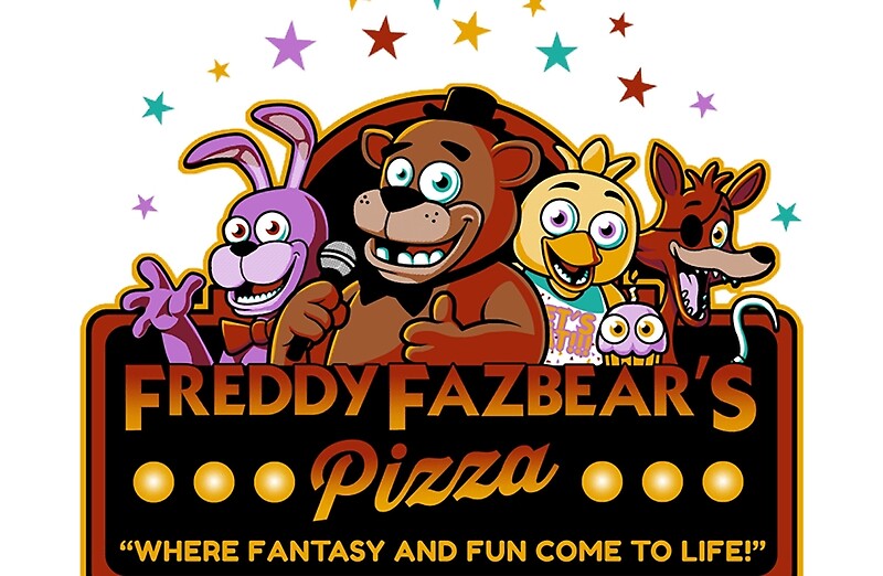 Five Nights At Freddy S Freddy Fazbear S Pizza Fnaf Logo Laptop Skins