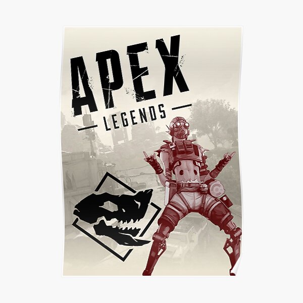 Apex Legends Octane Season Character Poster Poster By Gemini