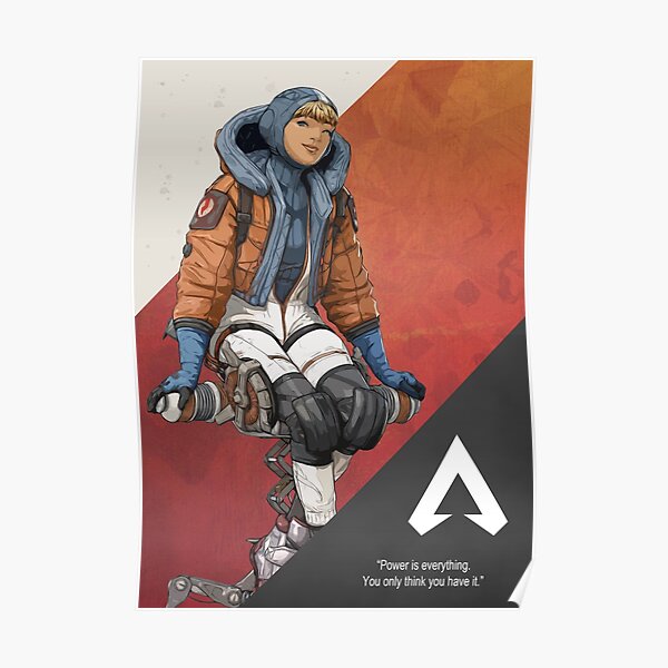 Apex Legends Wattson Cutout Character Poster Poster By Gemini Phoenix