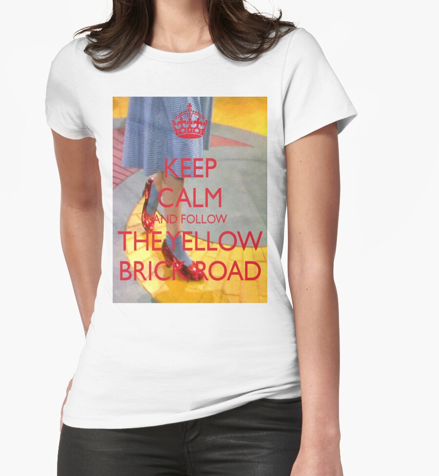 follow the yellow brick road shirt