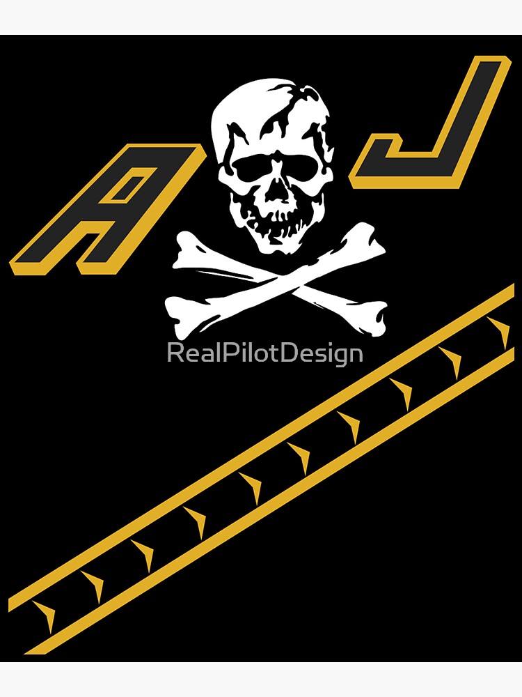 Jolly Rogers Vfa F Tomcat Tailflash Naval Aviation Sticker