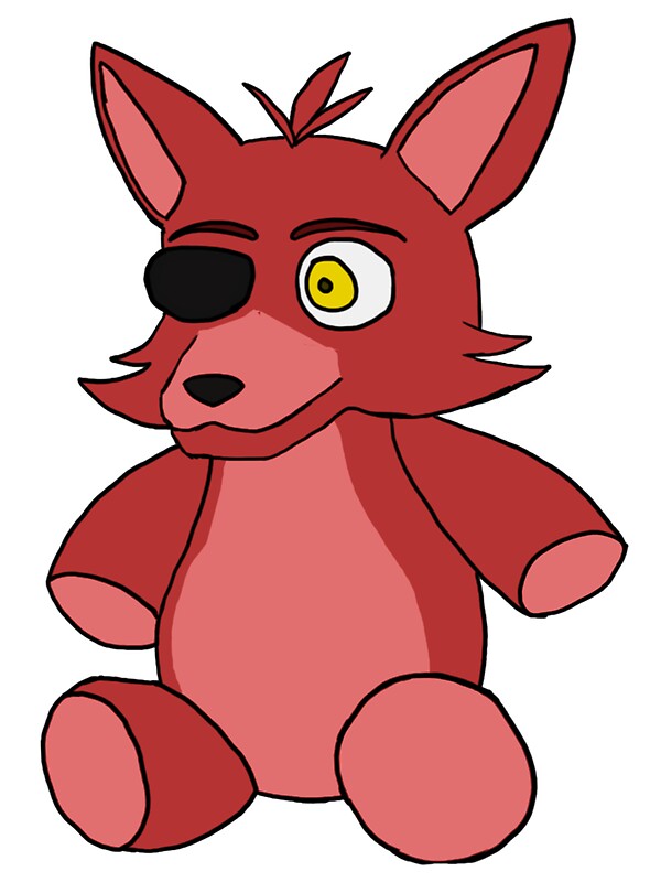 large fnaf foxy plush