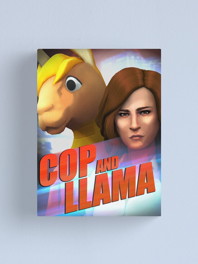 Cop And Llama Movie Poster The Sims Plumbob Basegame Poster