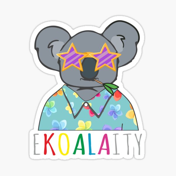 Ekoalaity Star Koala Rainbow LGBT Gay Pride Flag For Equality